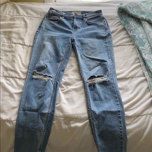 Pacsun Ripped Mom Jeans